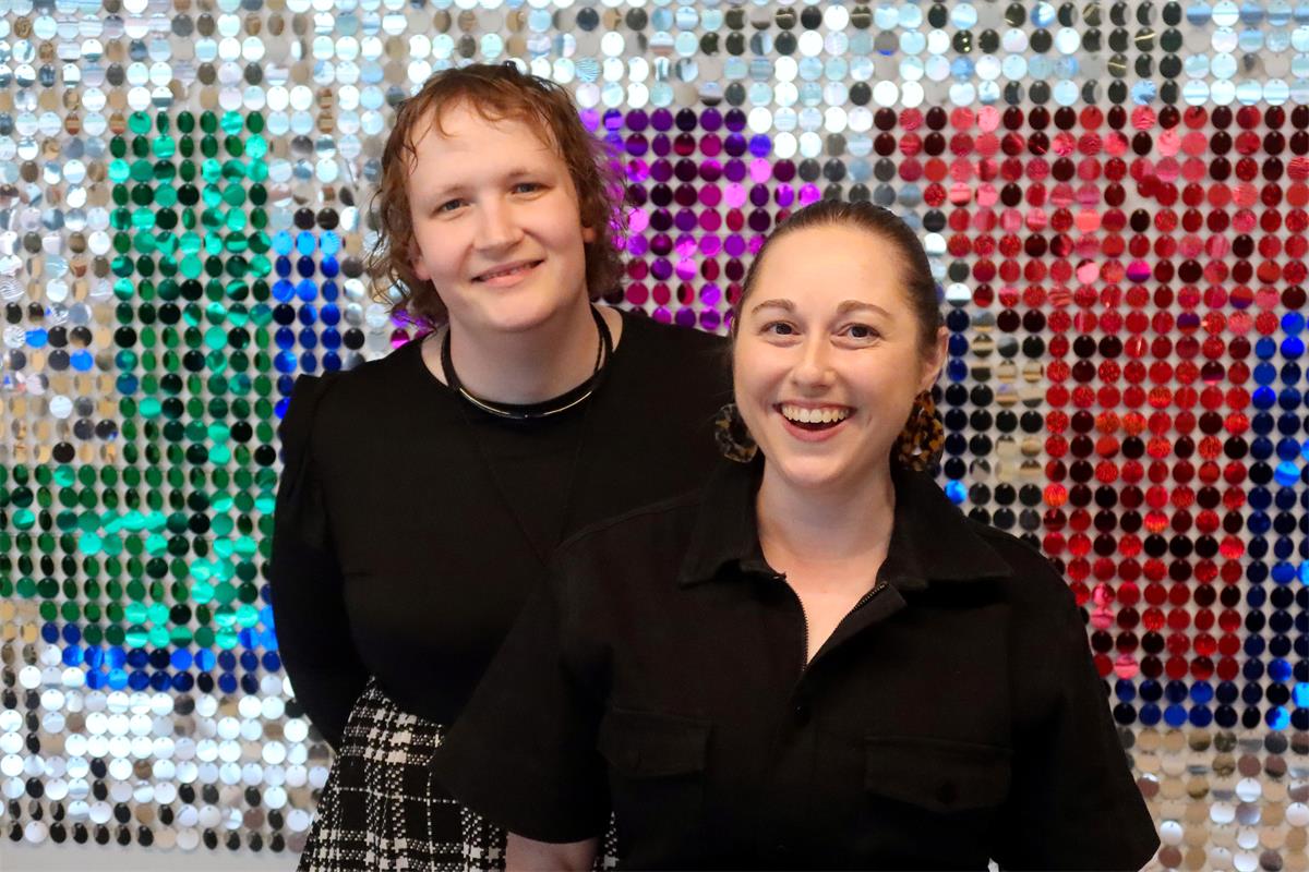 Triana Butler and Alana Rosso, hosts of The Sound of Now, now on the CRN